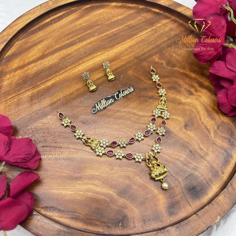 Cz Ad Necklace For Womens And Girls By Million Colours