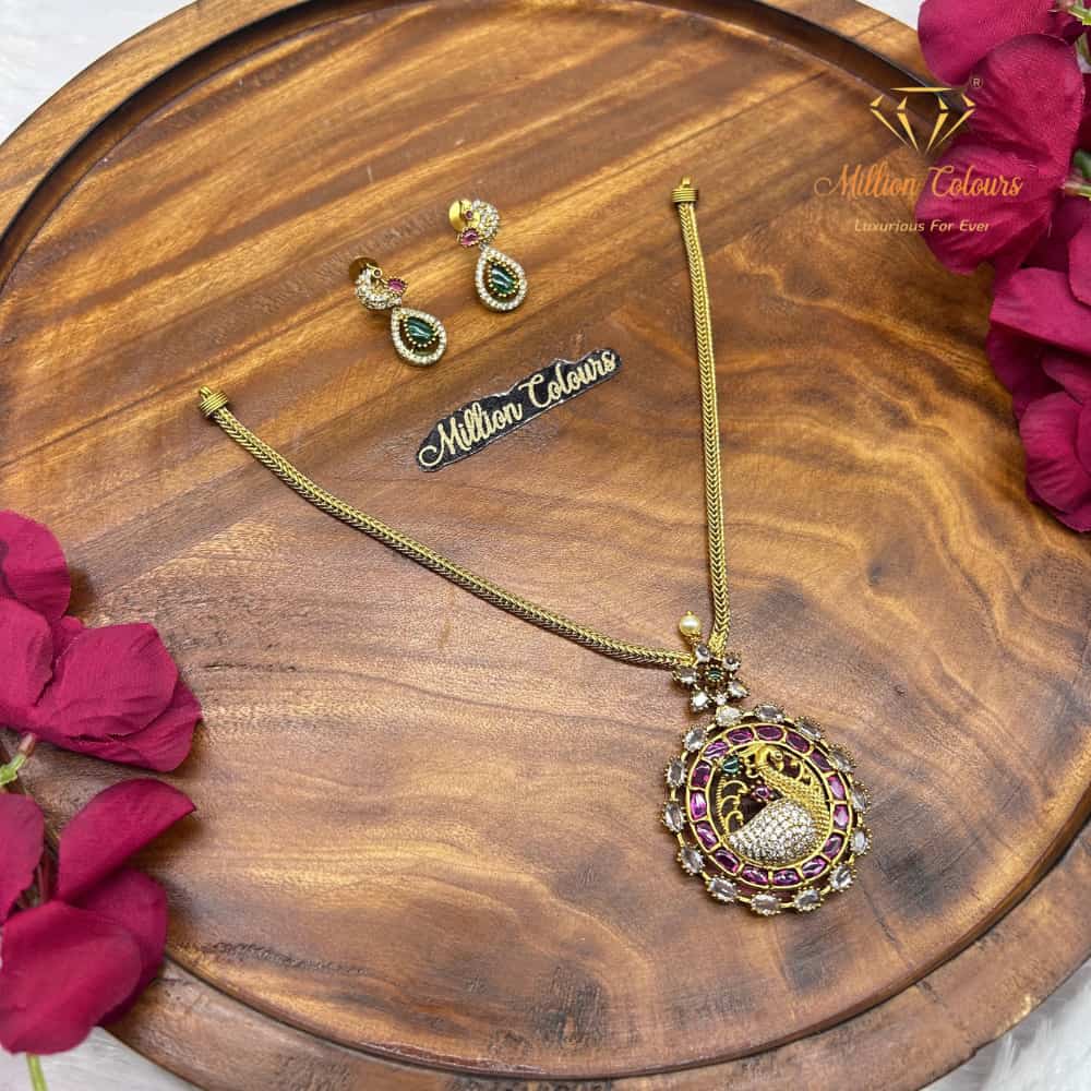 Cz Ad Necklace For Womens And Girls By Million Colours