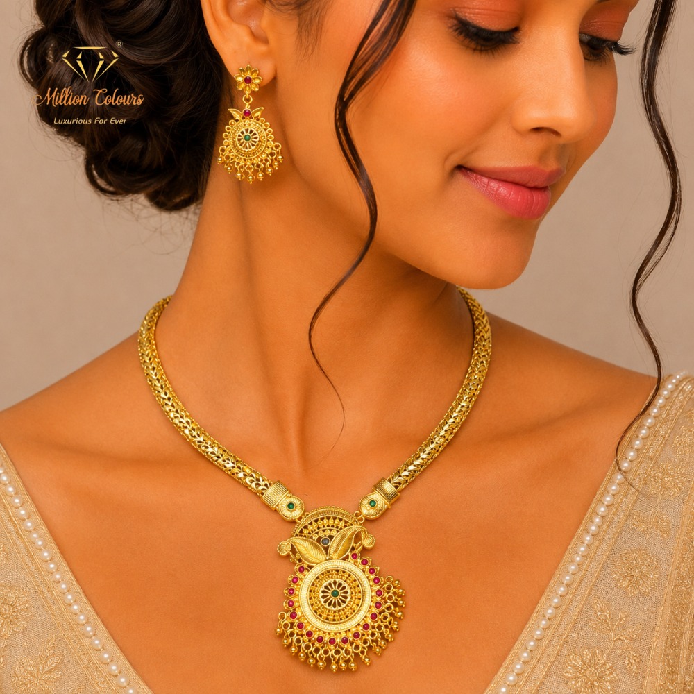 Faming Necklace For Womens By Million Colours