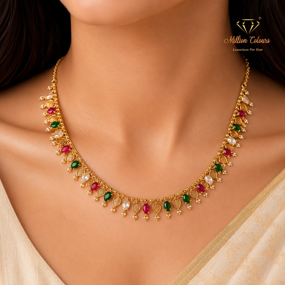 Faming Necklace For Womens By Million Colours