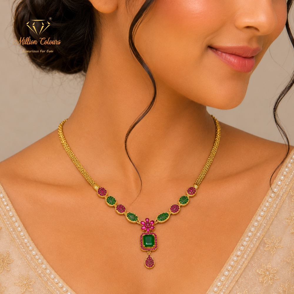 Faming Necklace For Womens By Million Colours