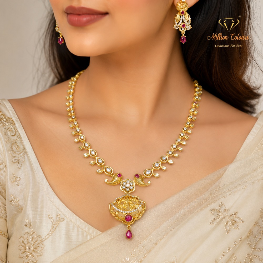 Faming Necklace For Womens By Million Colours
