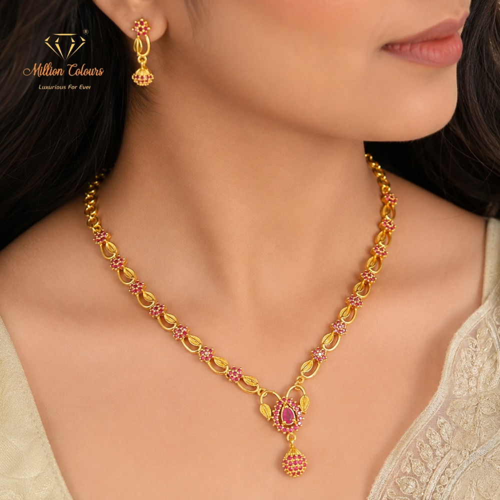 Faming Necklace For Womens By Million Colours