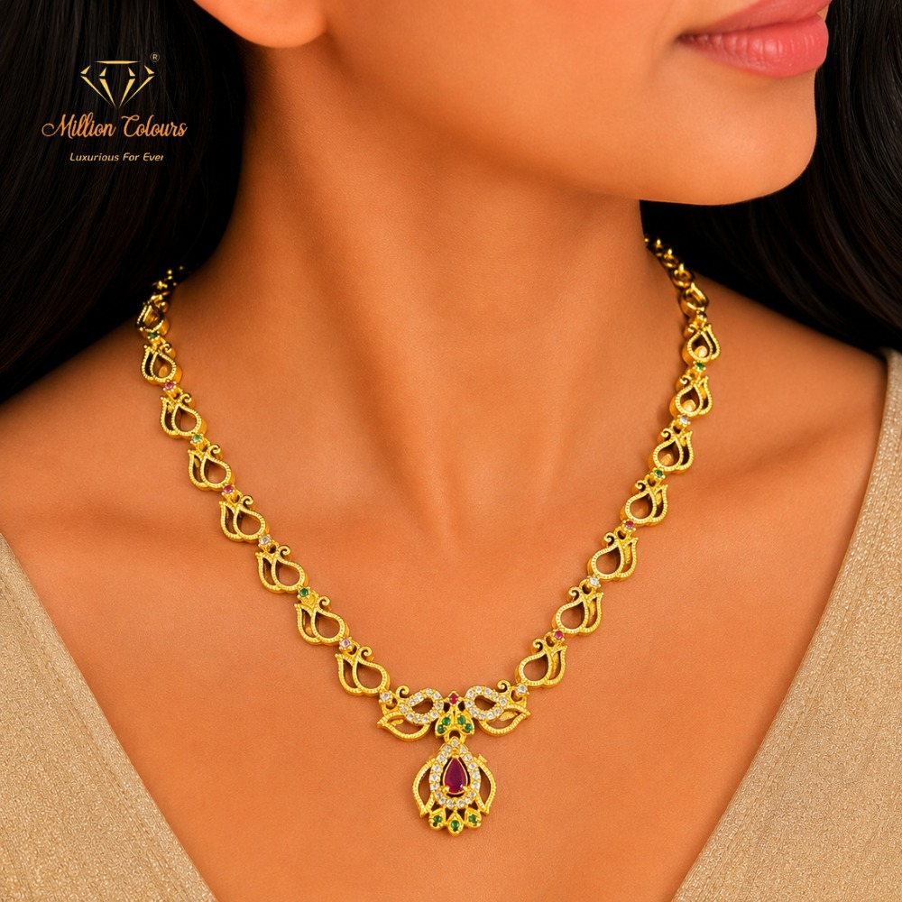 Faming Necklace For Womens By Million Colours