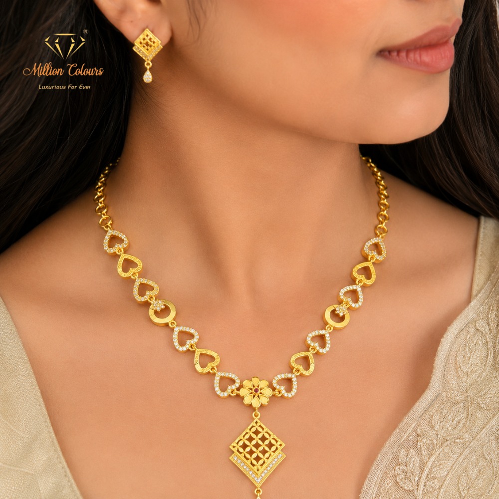Faming Necklace For Womens By Million Colours