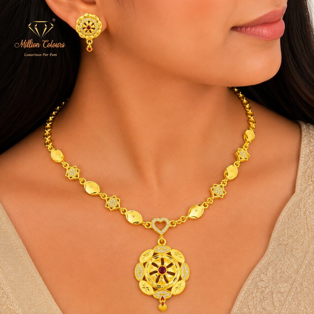 Faming Necklace For Womens By Million Colours