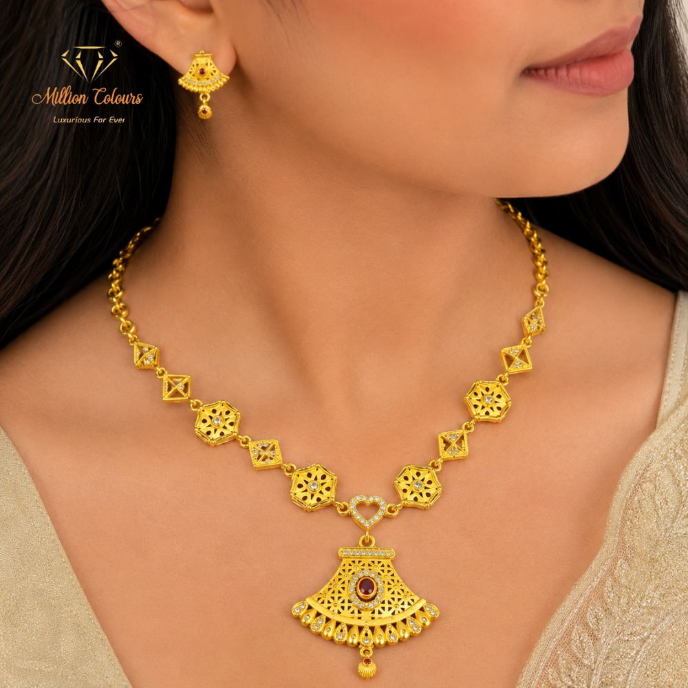 Faming Necklace For Womens By Million Colours