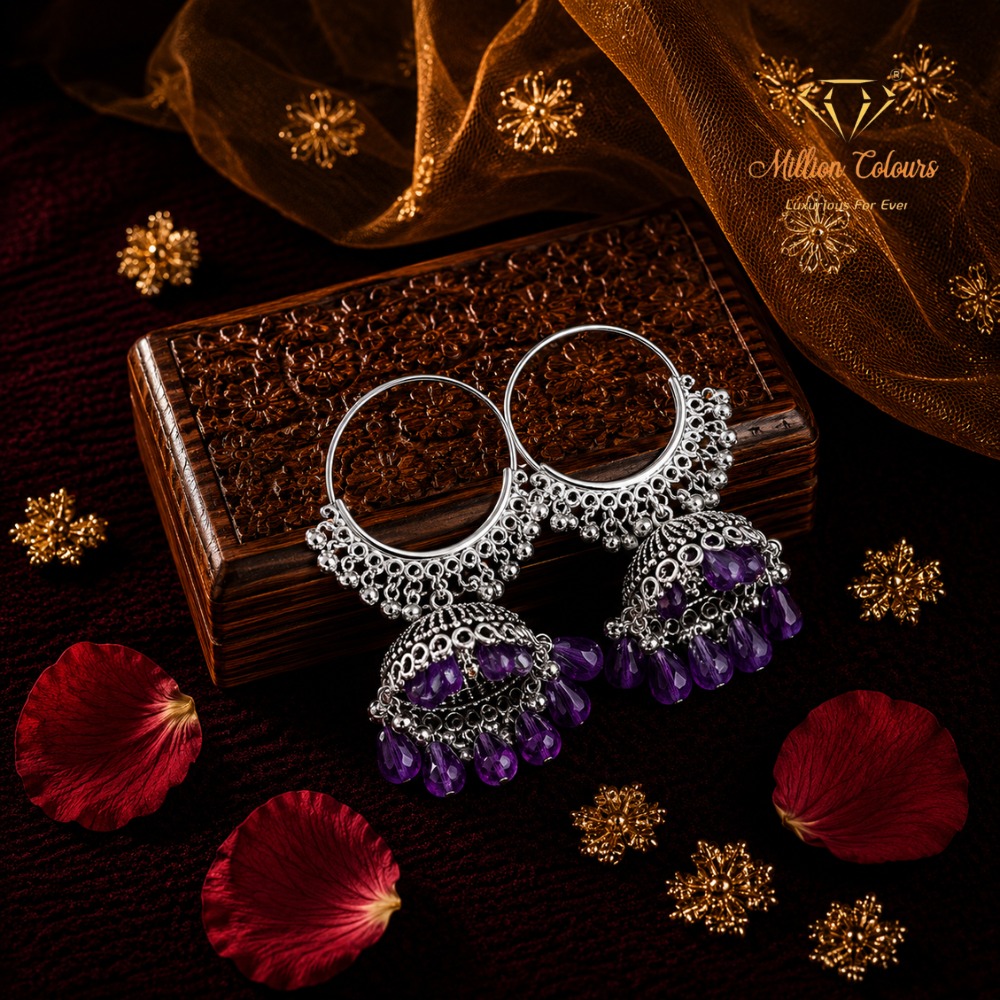 Fancy Earrings By Million Colours