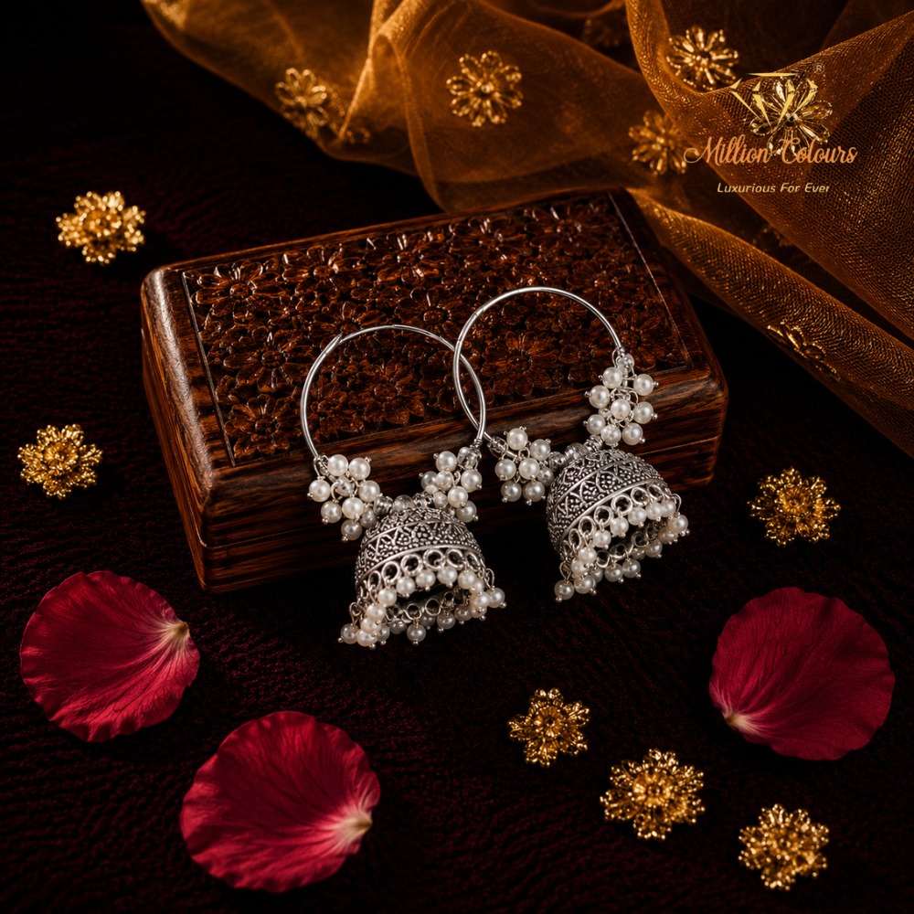 Fancy Earrings By Million Colours
