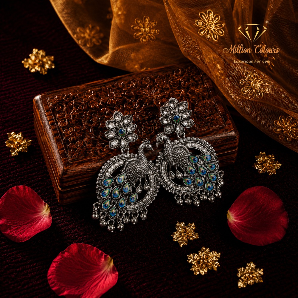 Fancy Earrings By Million Colours